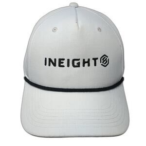 Ineight Snapback Rope Hat White One Size Embroidered Logo Cap America